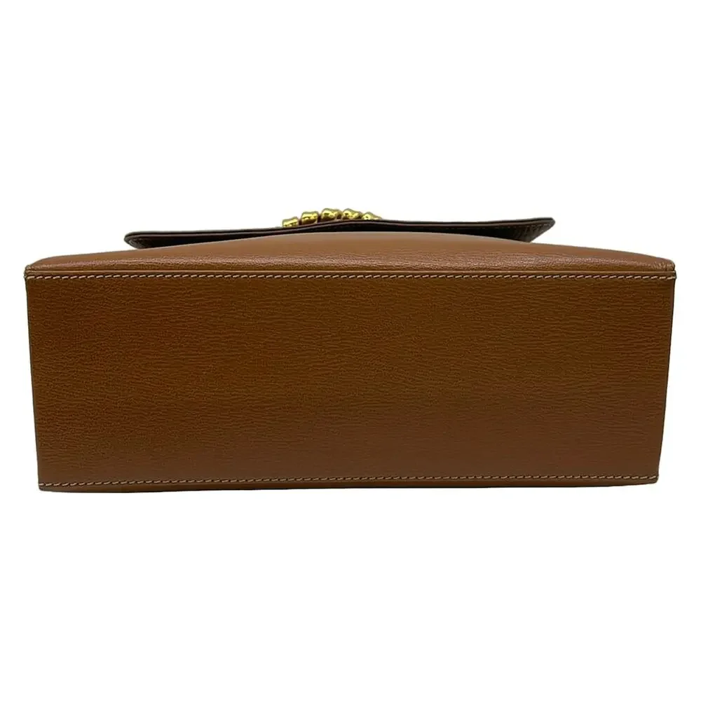 Loewe Velazquez Handbag Brown Dark Brown Leather Nubuck Hardware